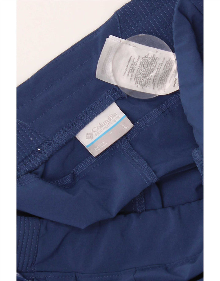 Pantaloni scurți casual Columbia pentru femei, mari W32, poliester bleumarin