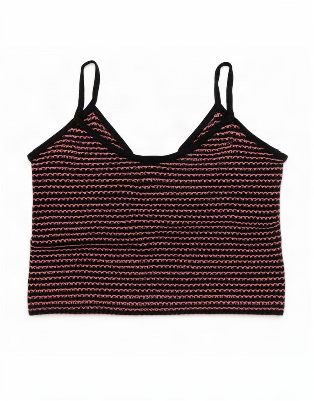 Top crop pentru femei Zara UK 10 mic, bleumarin, cu dungi