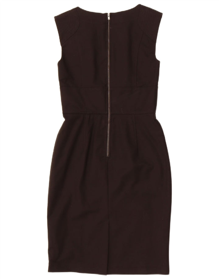 Rochie teacă fără mâneci pentru femei French Connection UK 12 Bumbac mediu negru