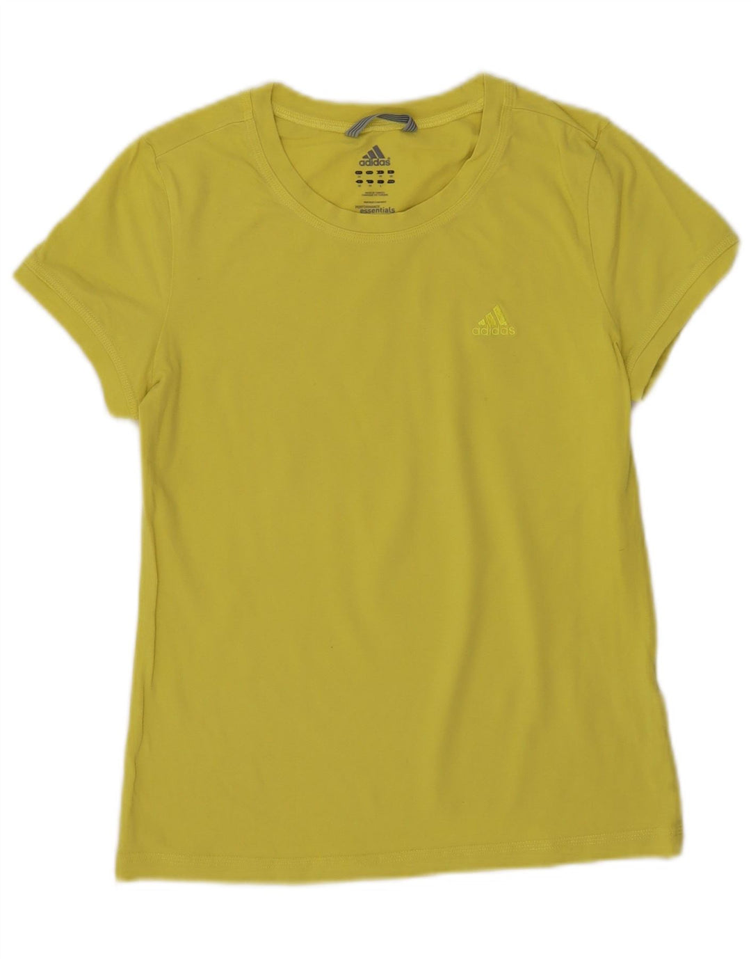 Tricou Adidas pentru femei Top UK 12 Medium Yellow