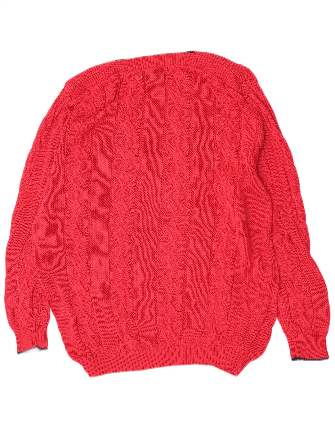 St. Germain Pulover pentru damă cu grafică cu gât barcă IT 46 Large Red Classic