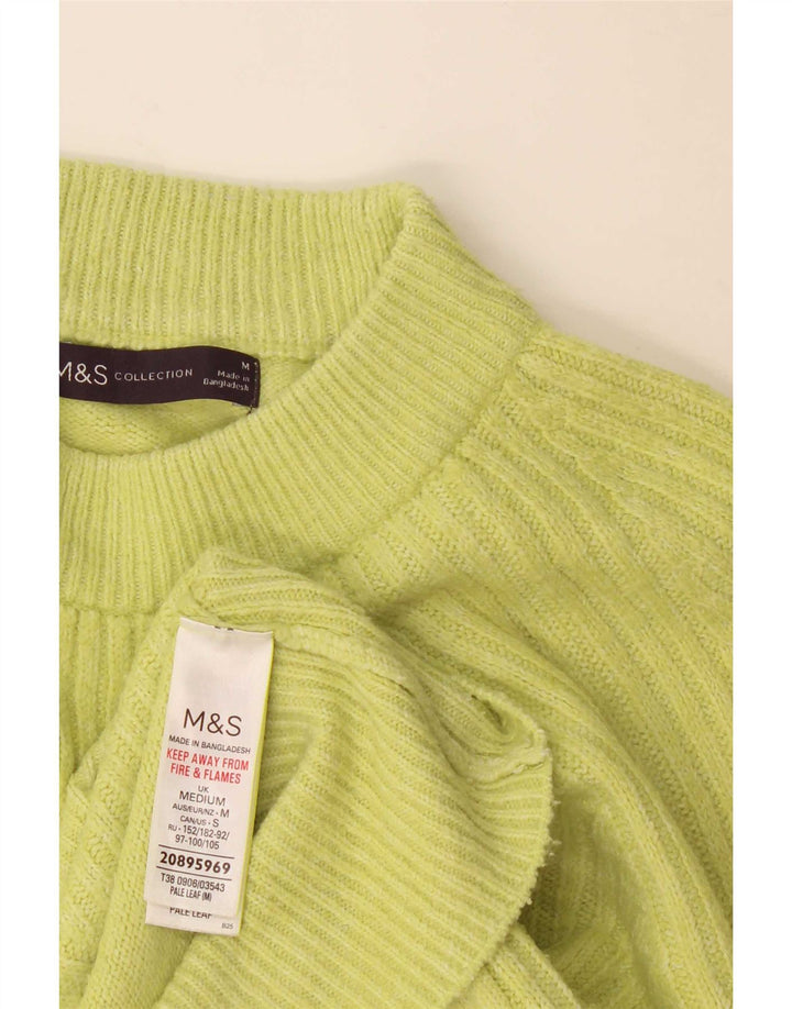Pulover cu gât țestoasă pentru femei Marks & Spencer UK 14 verde mediu