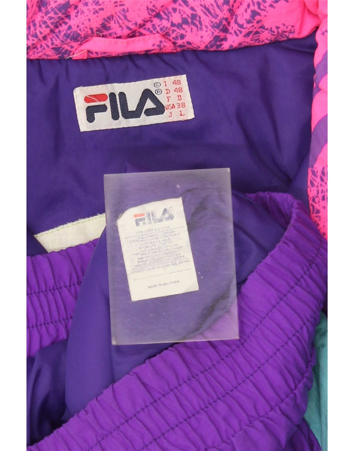 Jachetă de schi FILA pentru bărbați, IT 48 Medium, multicoloră