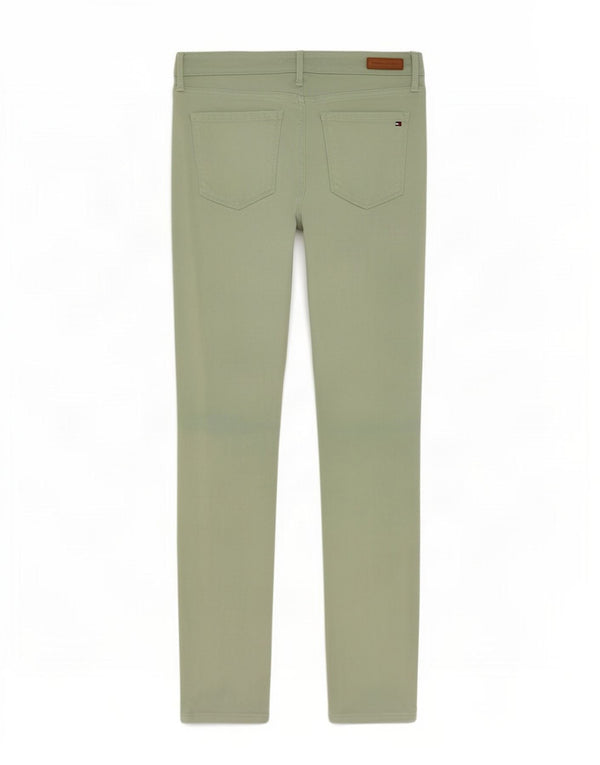 Blugi Tommy Hilfiger Como skinny pentru femei W30 L32 bumbac verde