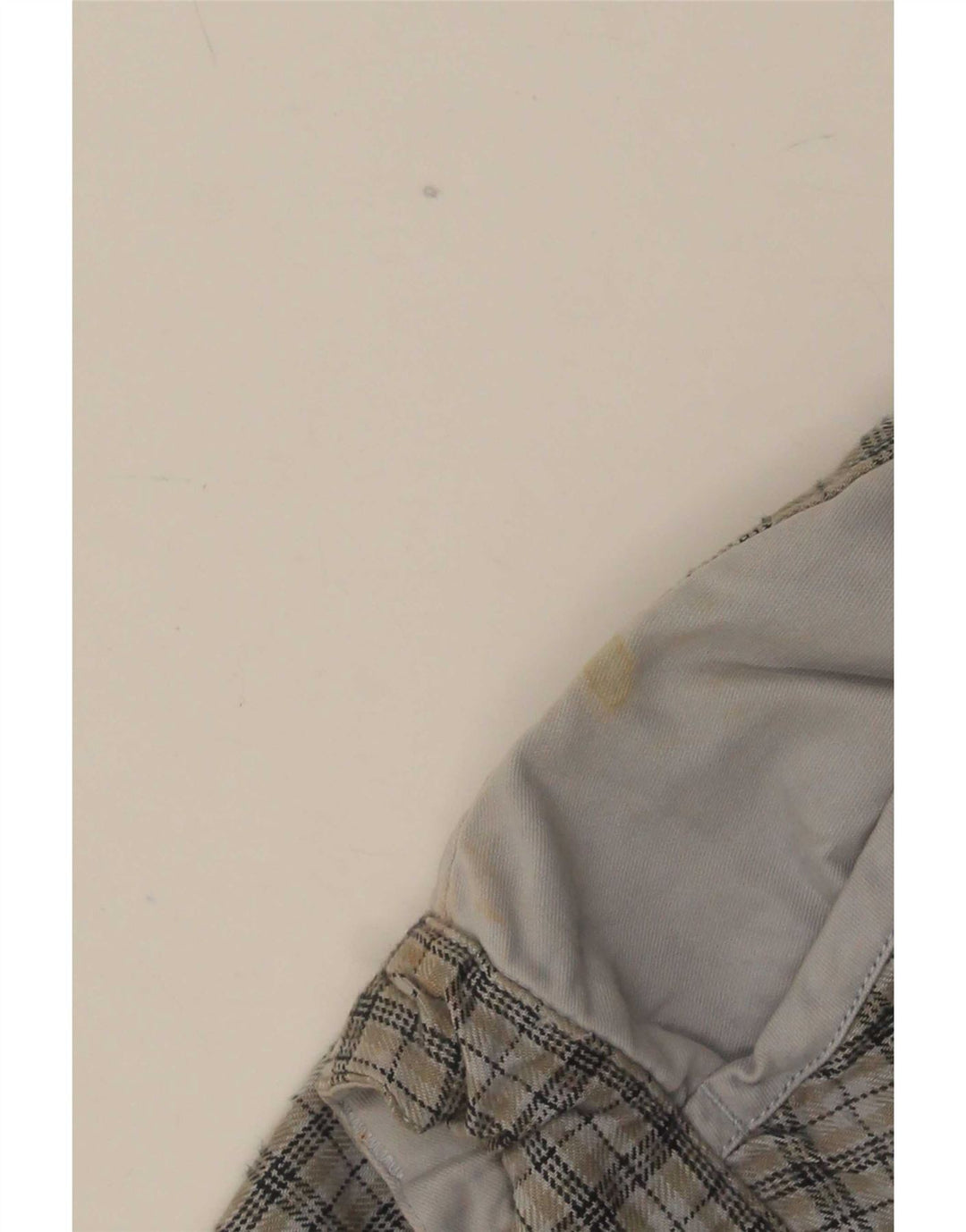 Pantaloni chino drepți pentru bărbați Think Pink L36 L32 Gri Check