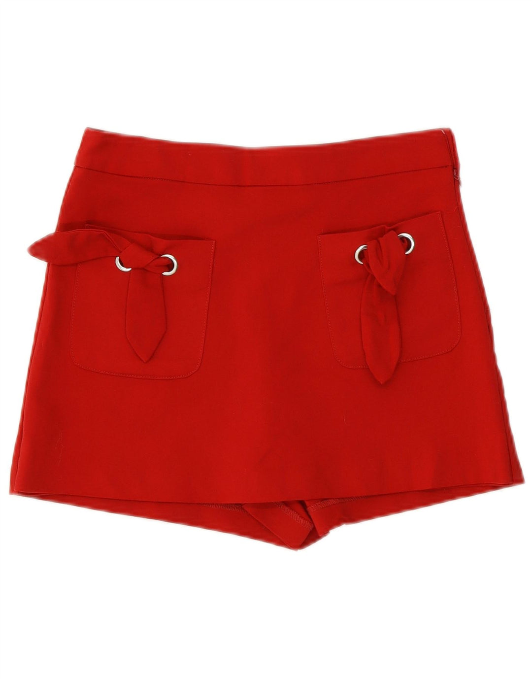 Fusta pentru femeie Zara UK 8 Small Red Bumbac