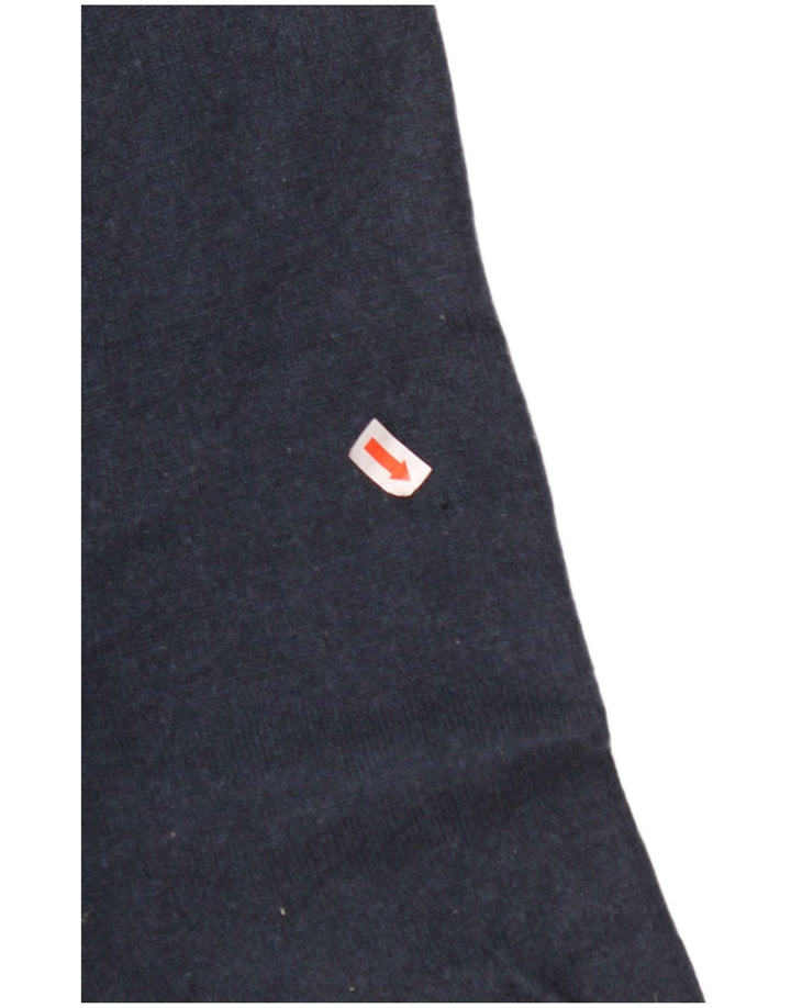 Pulover pentru bărbați TIMBERLAND, cu decolteu în V, lână medie albastru bleumarin