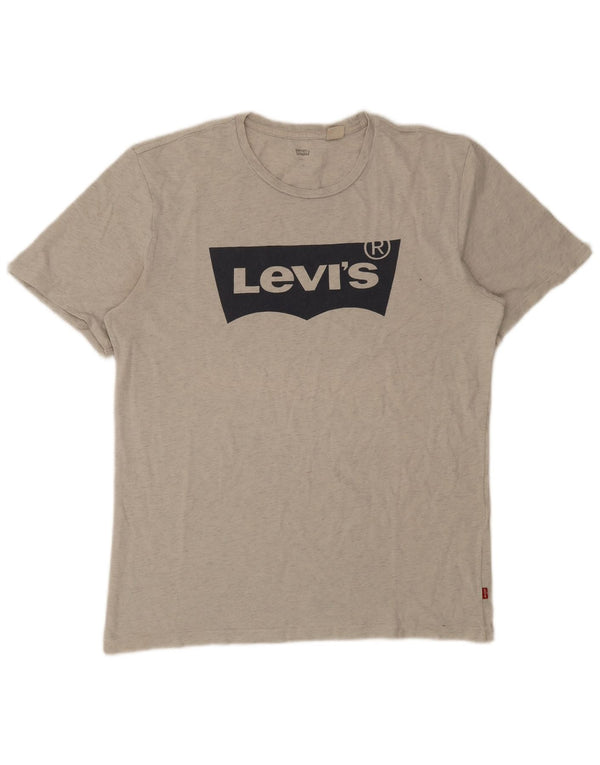 Tricou cu grafică Levi's pentru bărbați Top mare, gri pete