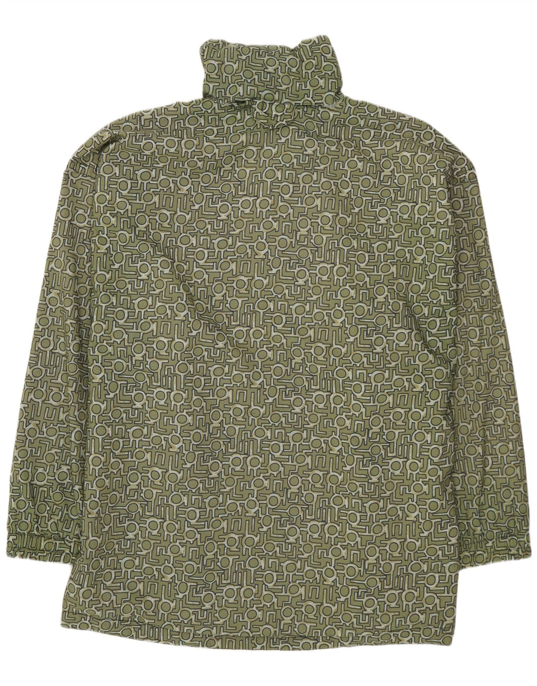 PROLINE Jachetă Anorak pentru bărbați UK 44 2XL Verde Geometric