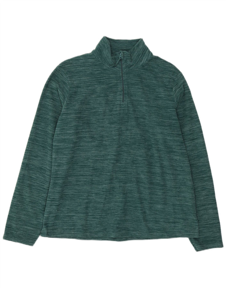 Pulover din lână pentru femei Mountain Warehouse UK 18 XL Poliester cu pături verde