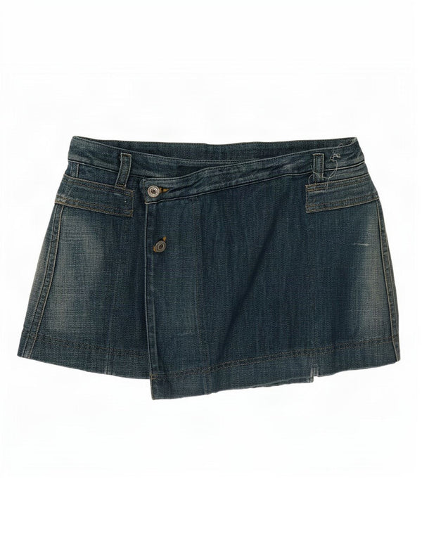 Diesel Womens Mini Denim Skirt W29 Medium Blue Cotton