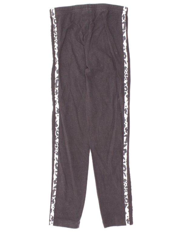 Adidas Fete Leggings 6-7 Ani Negru Animal Print Bumbac