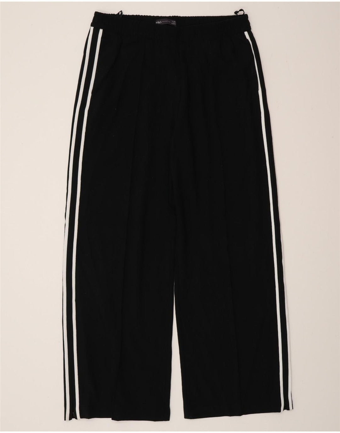 Pantaloni de trening pentru femei Marks & Spencer UK 14 Poliester mediu negru