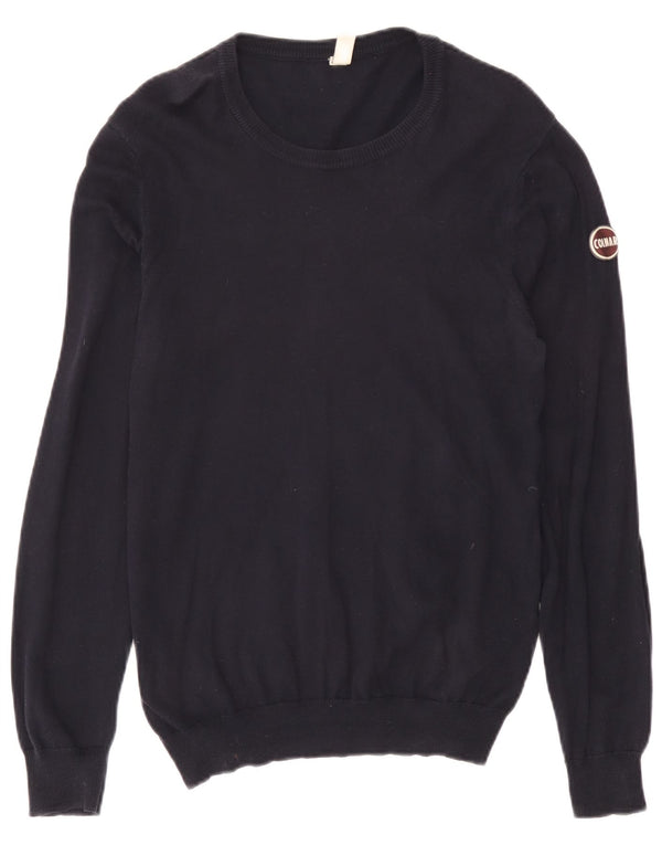 Pulover Colmar pentru bărbați cu gât de barcă, albastru bleumarin mediu