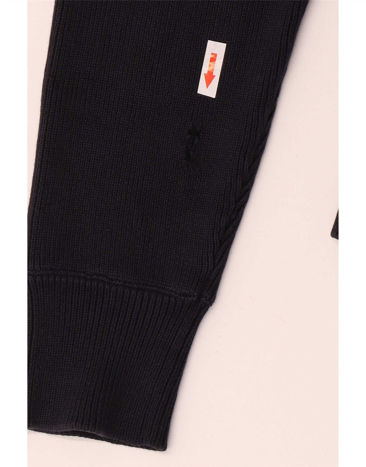 Pulover cardigan pentru bărbați Sun68 Bumbac bleumarin mic