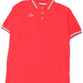 Cămașă polo pentru bărbați Kappa 3XL bumbac cu dungi roșii