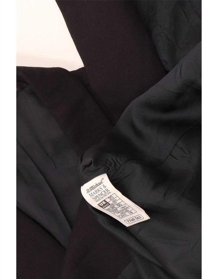 Marks & Spencer pentru femei St. Michael Blazer Jacket UK 20 2XL Bleumarin