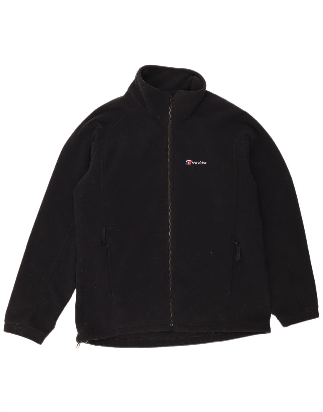 Jachetă din lână Berghaus pentru bărbați, UK 40, mare, negru, poliester