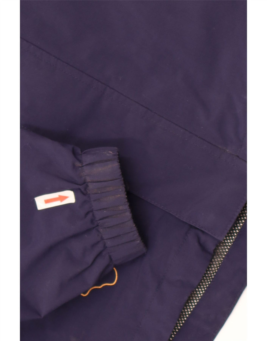 Jack Wolfskin Jachetă de ploaie cu glugă grafică pentru băieți, 12-13 ani, bleumarin