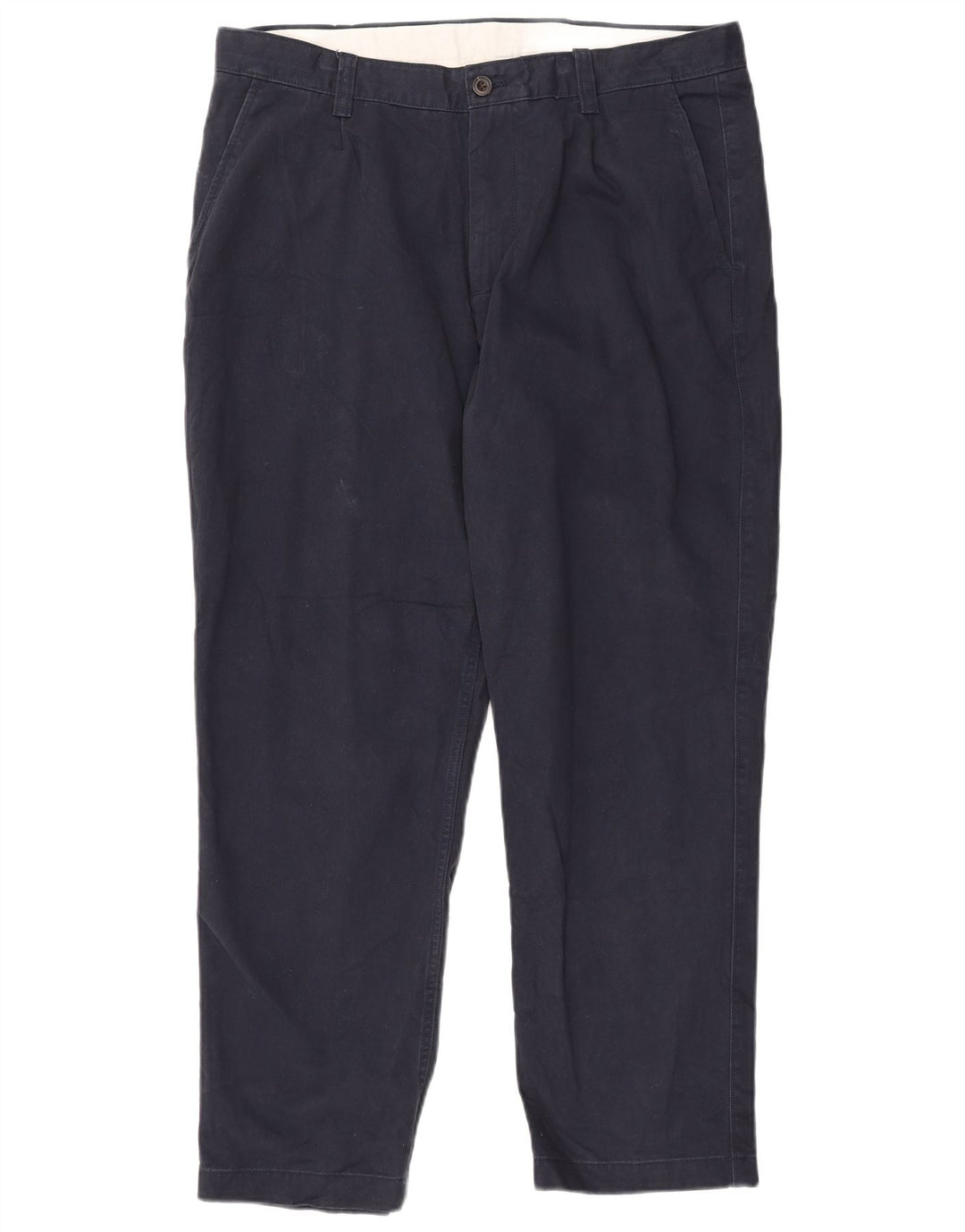 JOHN LEWIS Pantaloni chino relaxați pentru bărbați W36 L29 bumbac bleumarin