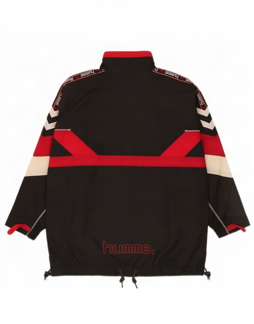 Trening pentru bărbați Hummel Pullover Top Jachetă Mediu Negru Sport blocuri de culoare
