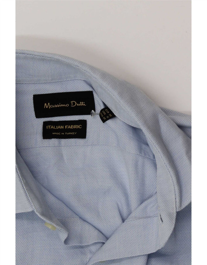 Camasa Massimo Dutti Barbati Marimea 38 15 Albastru Mediu