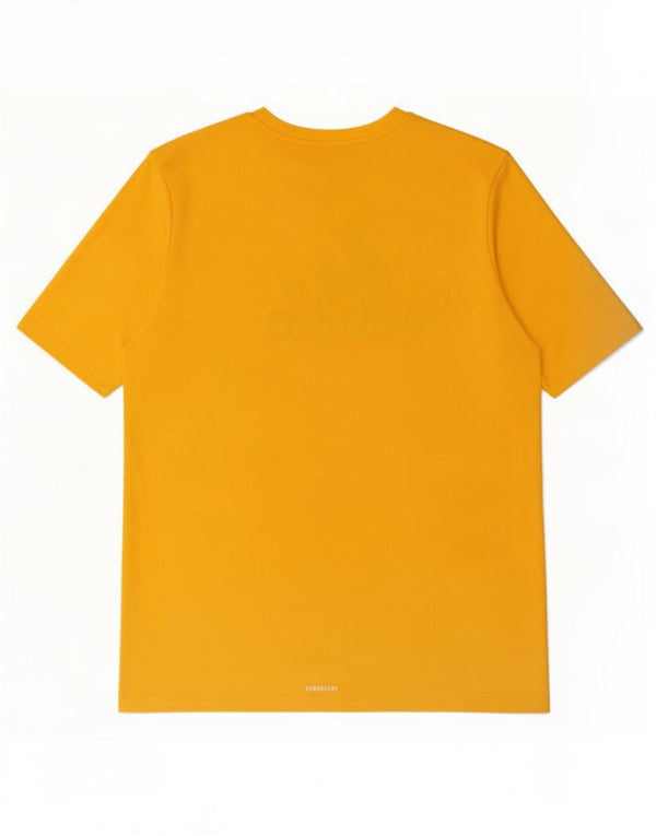 Tricou grafic Adidas pentru băieți Top 15-16 ani poliester galben