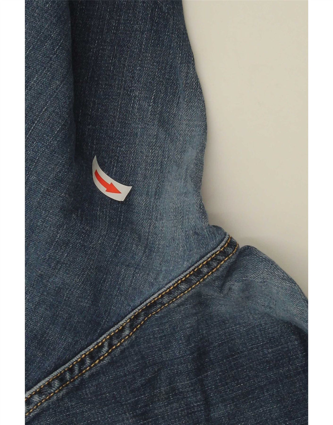 Roy Rogers Mens Straight Jeans W38 L29 Blue Cotton