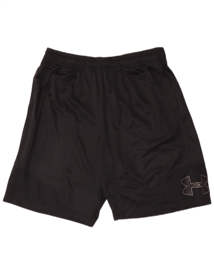 Pantaloni scurți sport grafic Under Armour pentru bărbați 2XL, poliester negru