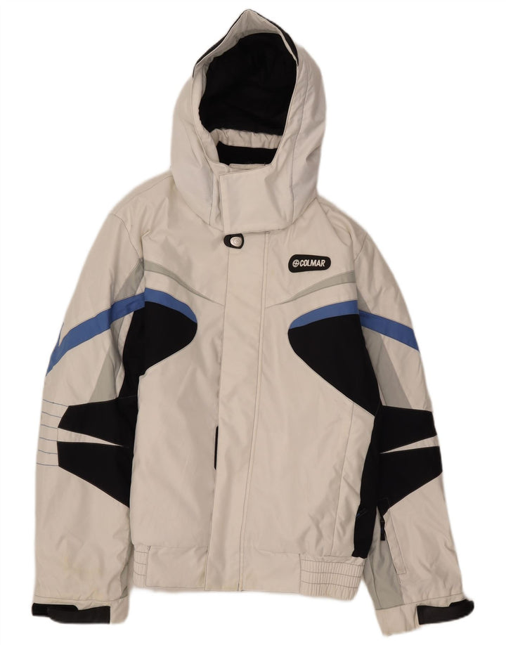 Jachetă de schi cu glugă Colmar pentru bărbați IT 48 Medium White Colorblock