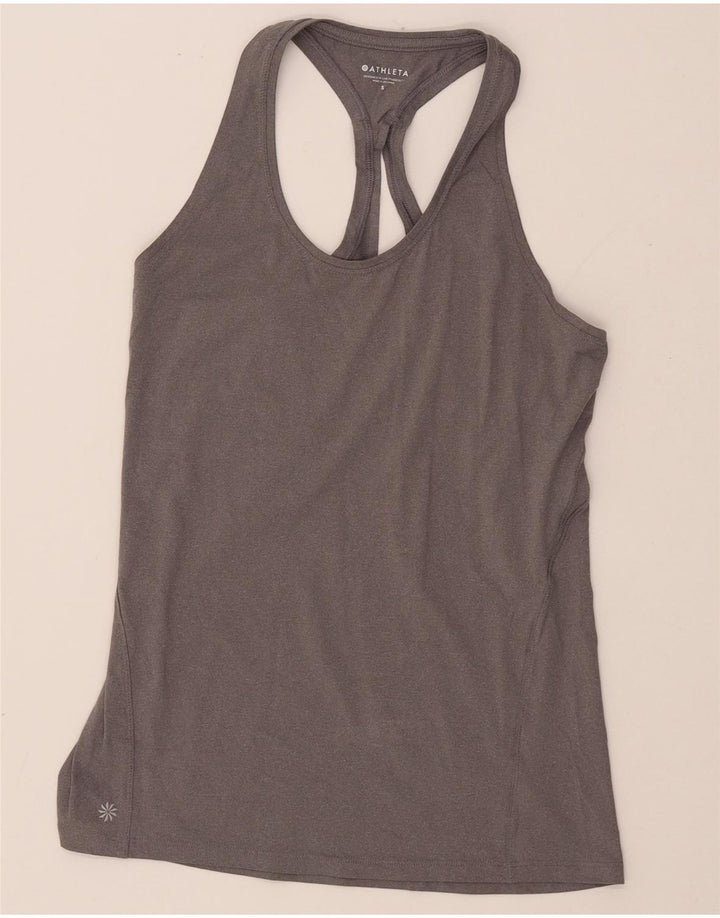 Vest Top pentru femei ATHLETA UK 8 Small Gri Poliester