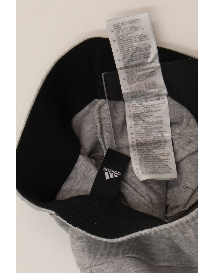 Pantaloni de trening pentru bărbați Adidas Pantaloni de jogging, bumbac, gri mic