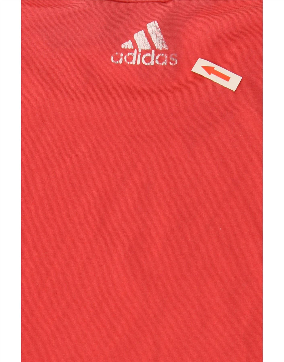 Tricou grafic ADIDAS pentru femei Top UK 18 XL bumbac roșu