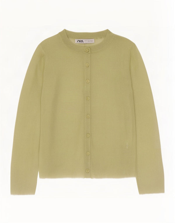 Pulover cardigan supradimensionat pentru femei Zara UK 10 Small Green