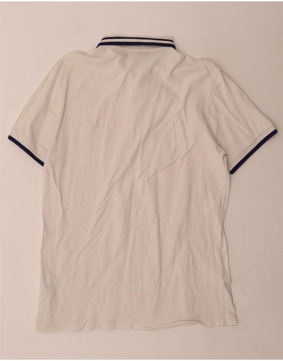 Cămașă polo Fred Perry pentru bărbați, bumbac cu dungi albe 2XL