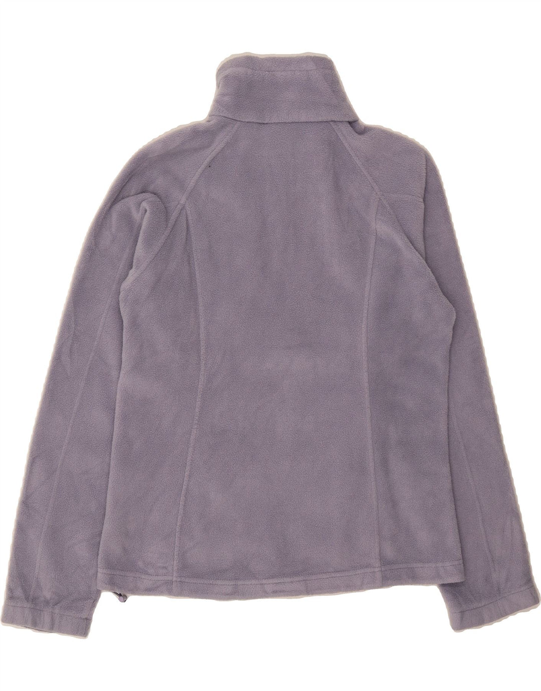 COLUMBIA Womens Fleece Jacket UK 14 Medium Purple Polyester Vintage Columbia and Second-Hand Columbia from Messina Hembry 