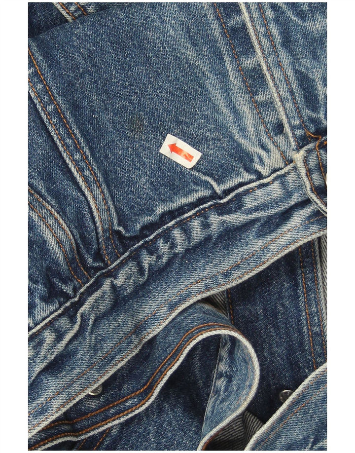 Jachetă de blugi pentru bărbați partea a doua UK 42 XL bumbac albastru