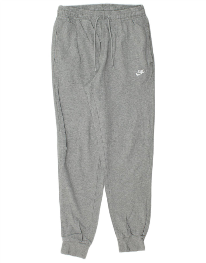 Pantaloni de trening pentru bărbați NIKE Pantaloni de jogging mici, gri, bumbac