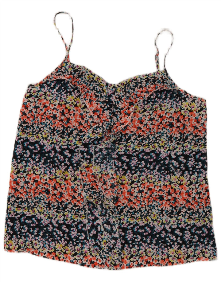 Oasis, pentru femei, cu volane în față, în partea de sus, UK 12, mediu, multicolor, floral