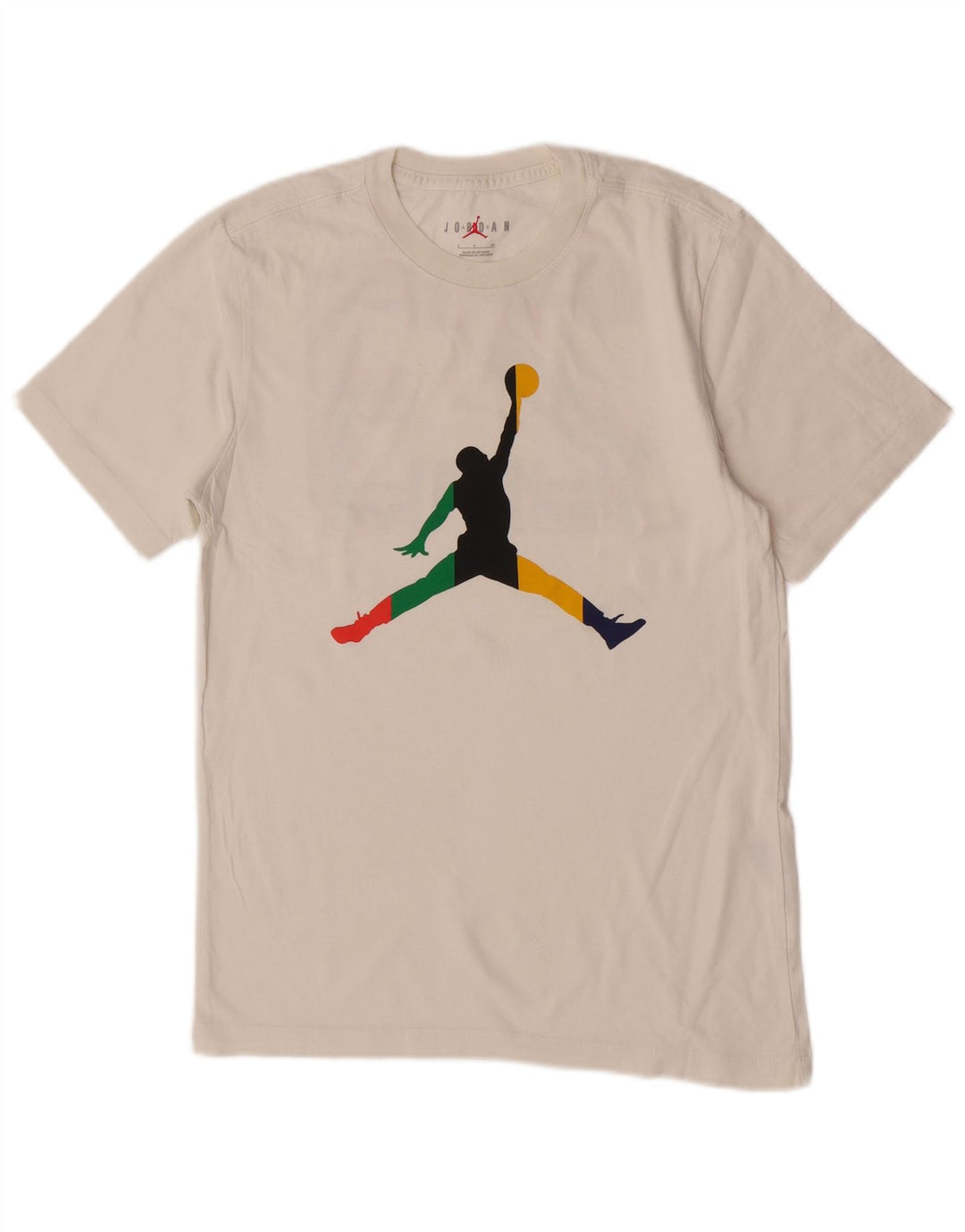 Tricou grafic Jordan pentru bărbați Top mic Bumbac alb