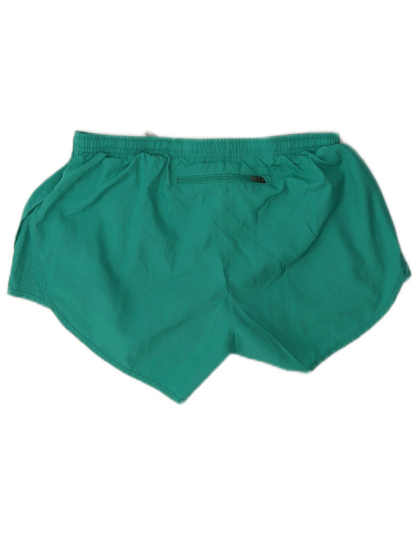 Pantaloni scurți sport Nike Dri Fit pentru femei UK 12, verde mediu
