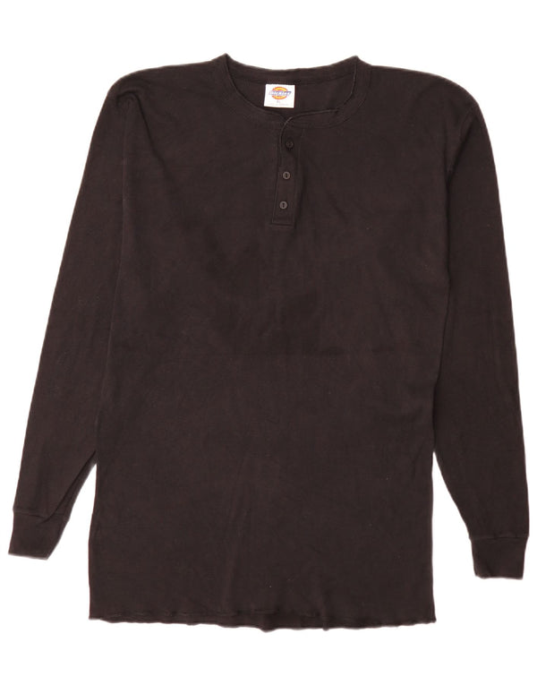 Dickies Top pentru bărbați cu mânecă lungă XL, bumbac negru