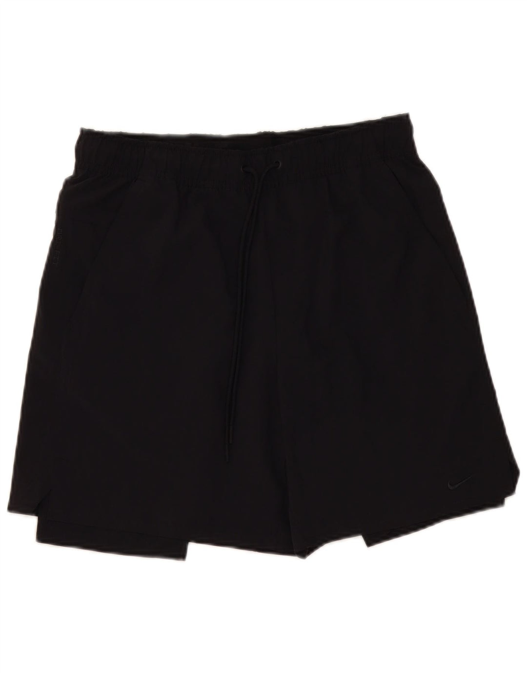 Pantaloni scurți sport Nike Dri Fit pentru bărbați, poliester mediu negru