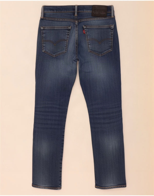 Blugi slim 511 distressed Levi's pentru bărbați W32 L30 bumbac bleumarin