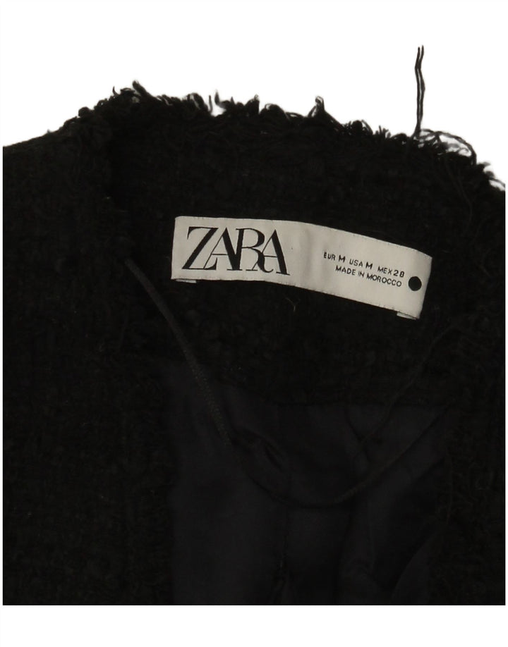 Jachetă Blazer pentru femei Zara Marea Britanie, 12 Medium Negru