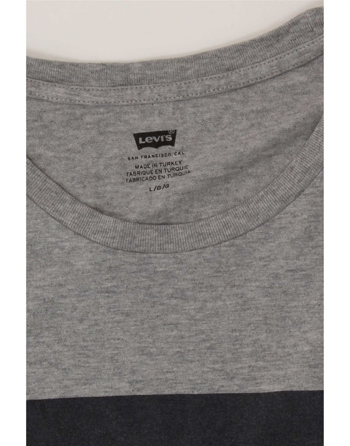 Tricou grafic pentru bărbați Levi's Top mare gri