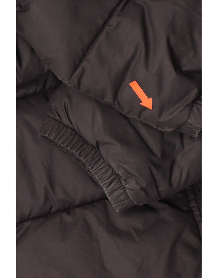 Jachetă căptușită cu glugă The North Face pentru femei UK 18 XL Poliester negru