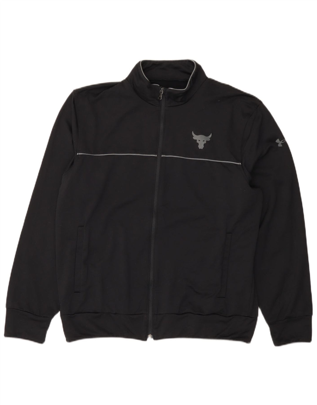 Jachetă de top pentru trening Under Armour, loose fit, mare, neagră