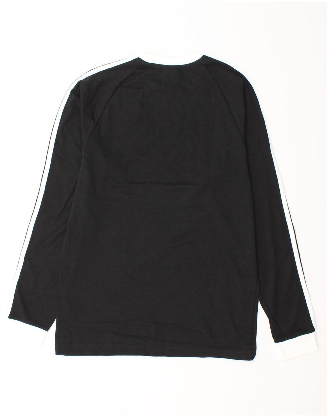 Top pentru bărbați Adidas cu mânecă lungă, mic, negru, bumbac