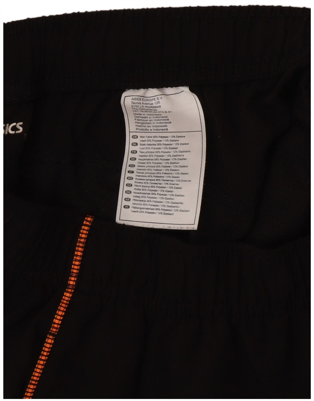 Pantaloni scurti sport Asics pentru baieti 13-14 ani poliester negru